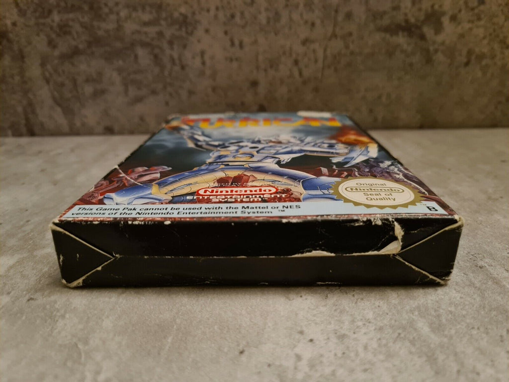 Nintendo NES Super Turrican mit OVP und Anleitung ESP - T-Retro-Games 