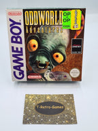 Nintendo Gameboy Classic Oddworld Adventures mit OVP und Anleitung EUR - T-Retro-Games 