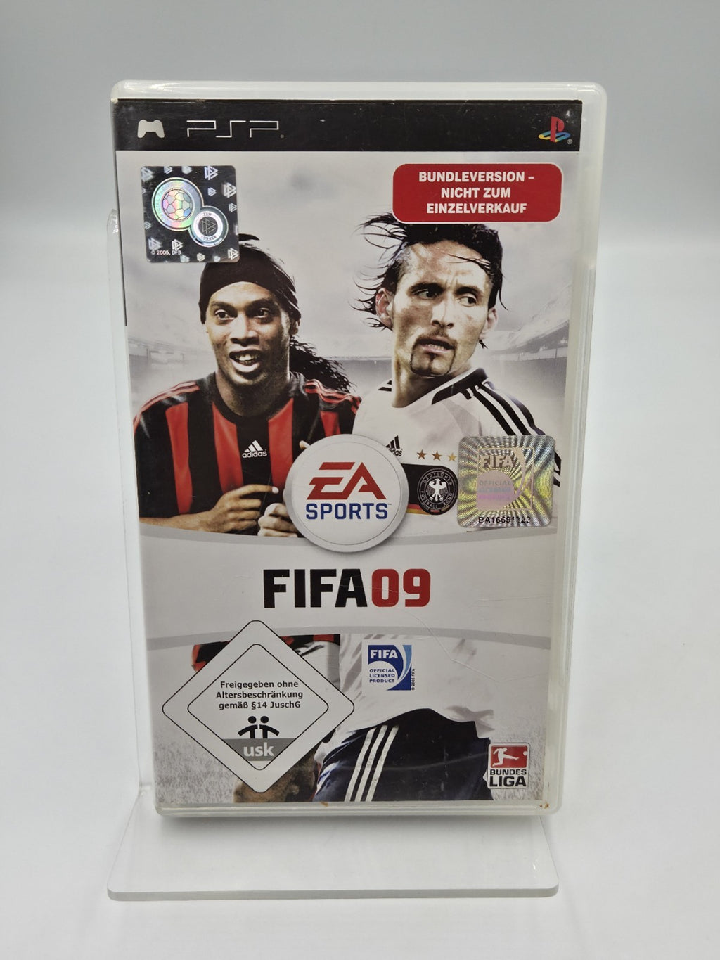 Sony PSP Spiel Fifa 09 mit OVP und Anleitung Deutsch