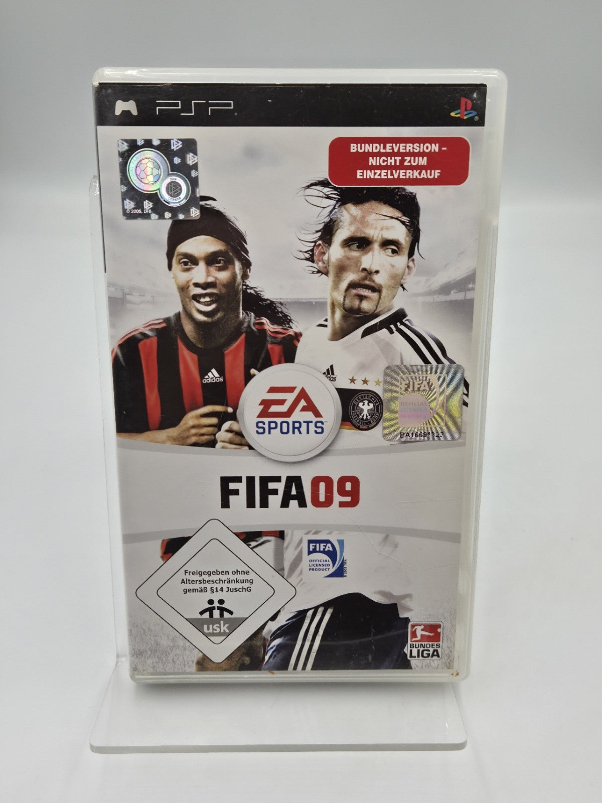 Sony PSP Spiel Fifa 09 mit OVP und Anleitung Deutsch