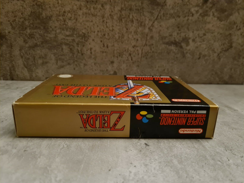 SNES The Legend of Zelda A Link to the Past mit OVP + Anleitung + Karte UKV - T-Retro-Games 