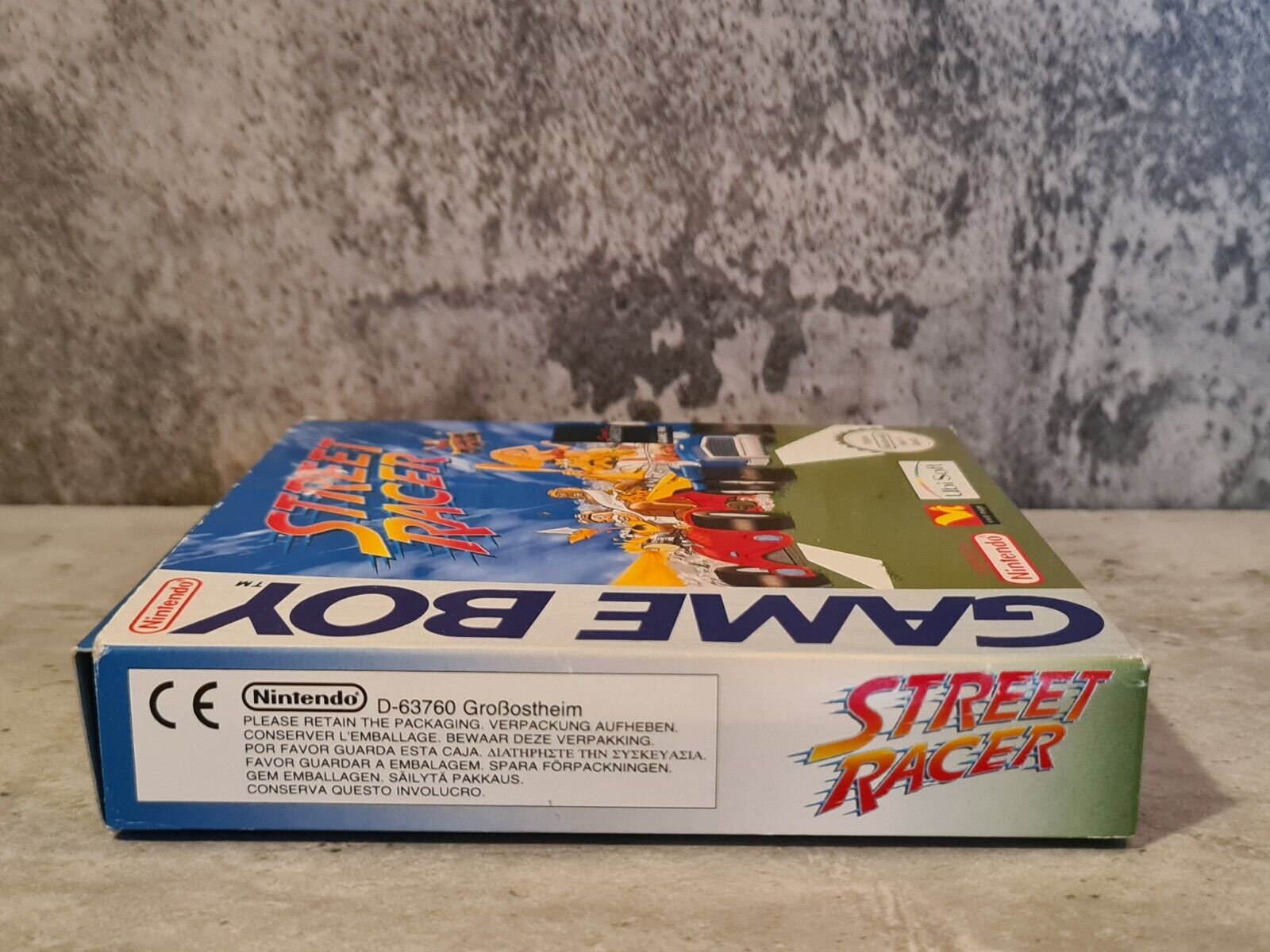 Nintendo Game Boy Classic Street Racer mit OVP und Anleitung EUR - T-Retro-Games 