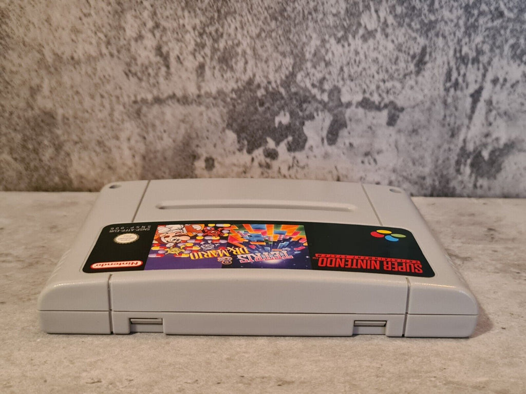 SNES Super Nintendo Tetris & Dr. Mario EUR Modul - T-Retro-Games 