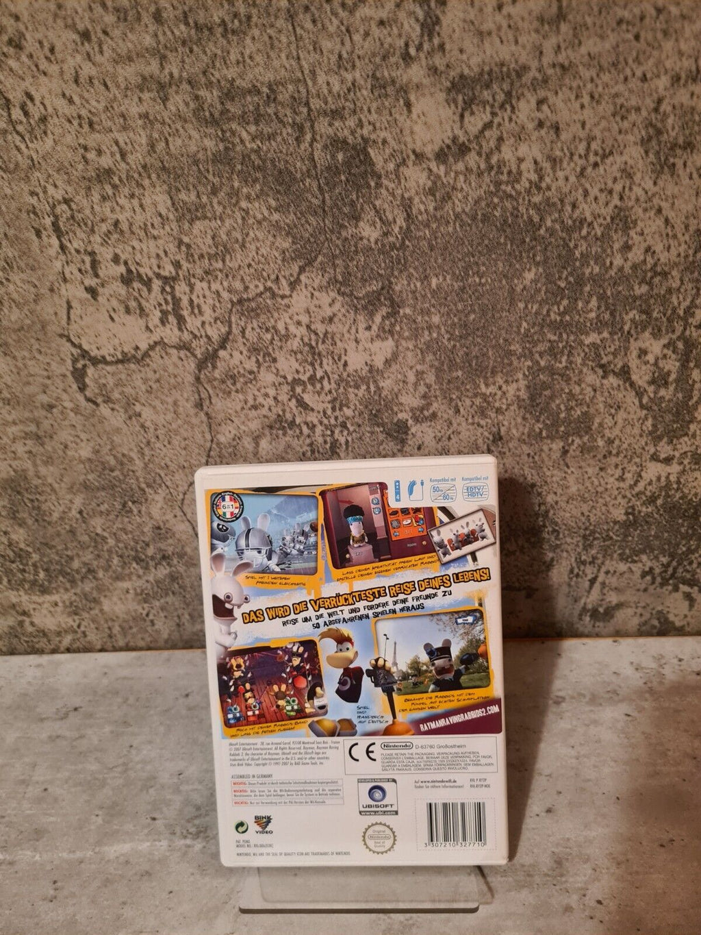 Nintendo Wii Spiel Rayman Raving Rabbids 2 mit OVP und Anleitung NOE - T-Retro-Games 