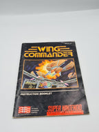 SNES Super Nintendo Wing Commander mit OVP und Anleitung NTSC USA - T-Retro-Games 