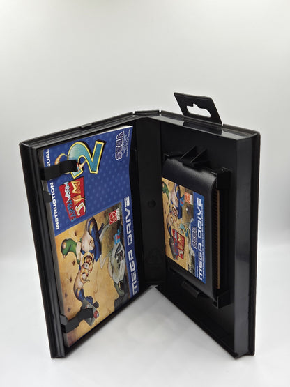 Sega Mega Drive Spiel Earthworm Jim 2 mit OVP und Anleitung Multi Language 