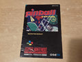 SNES Pinball Dreams Spielanleitung Instruction Booklet UKV