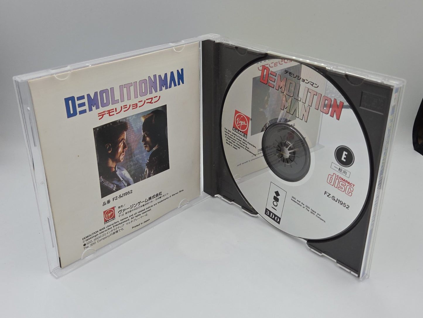 3DO Spiel Demolition Man mit OVP und Anleitung Japan