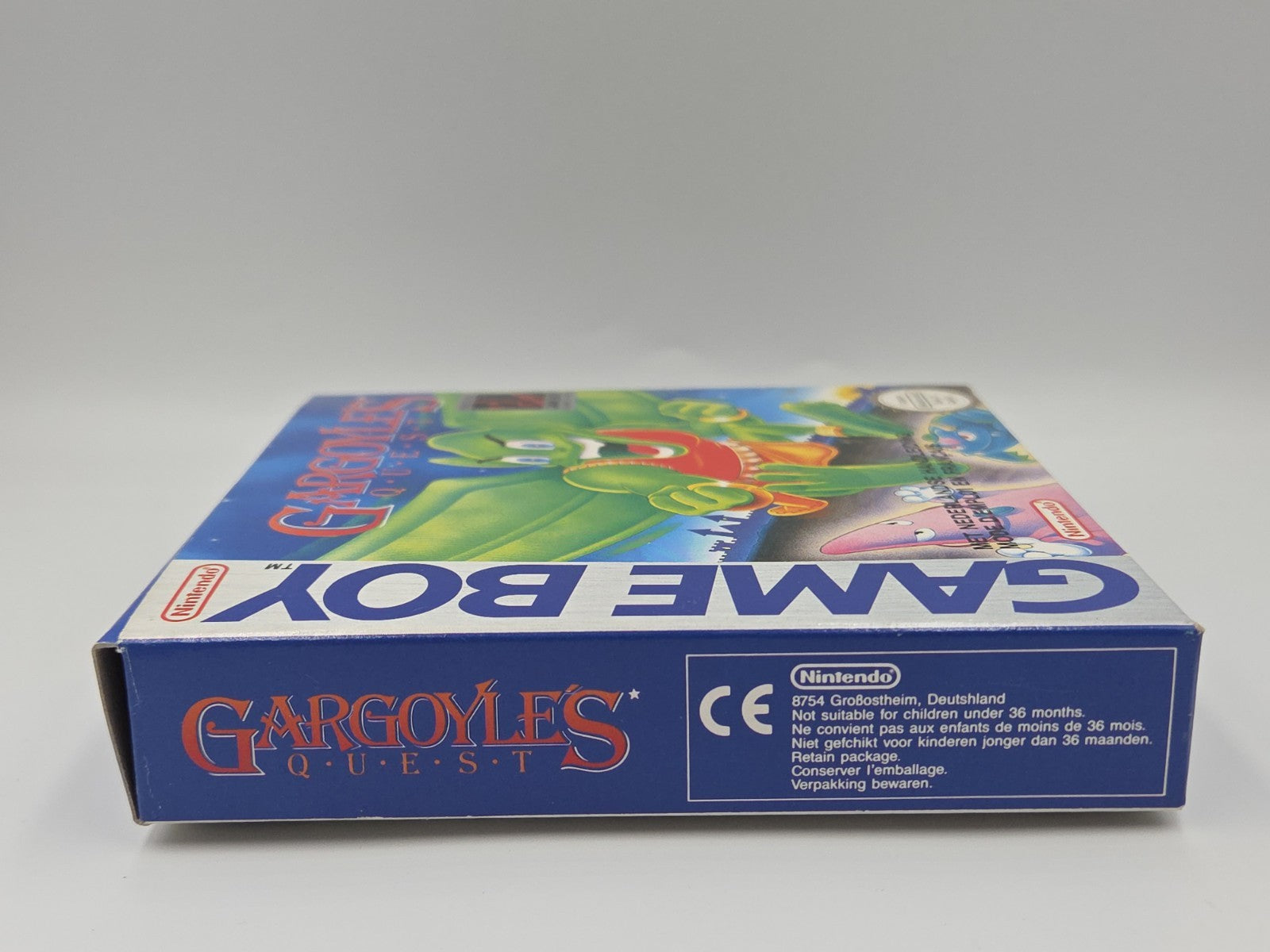 Nintendo Game Boy Classic Spiel Gargoyles Quest mit OVP und Anleitung FAH