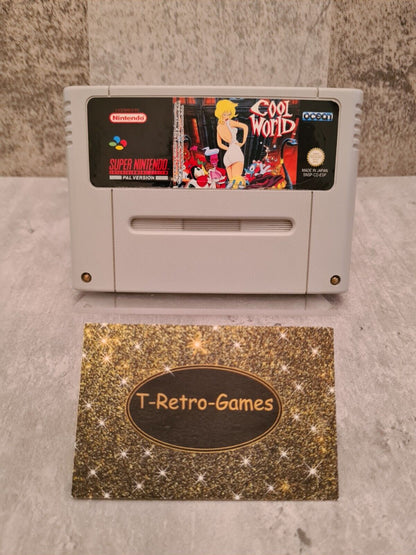 SNES Super Nintendo Cool World Modul ESP - T-Retro-Games 