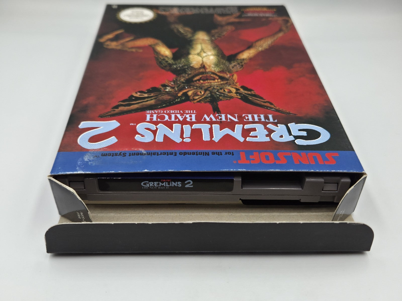 NES Gremlins 2 The New Batch The Video Game mit OVP und Anleitung FRA