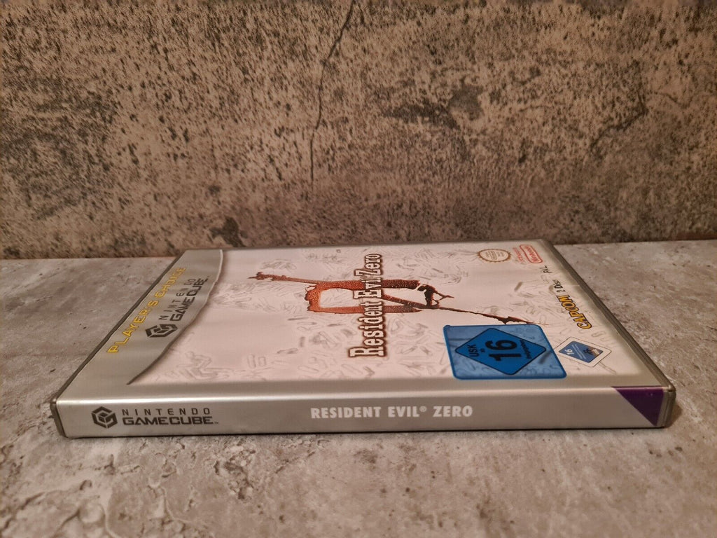 Nintendo GameCube Resident Evil Zero mit OVP und Anleitung NOE 2 Discs - T-Retro-Games 