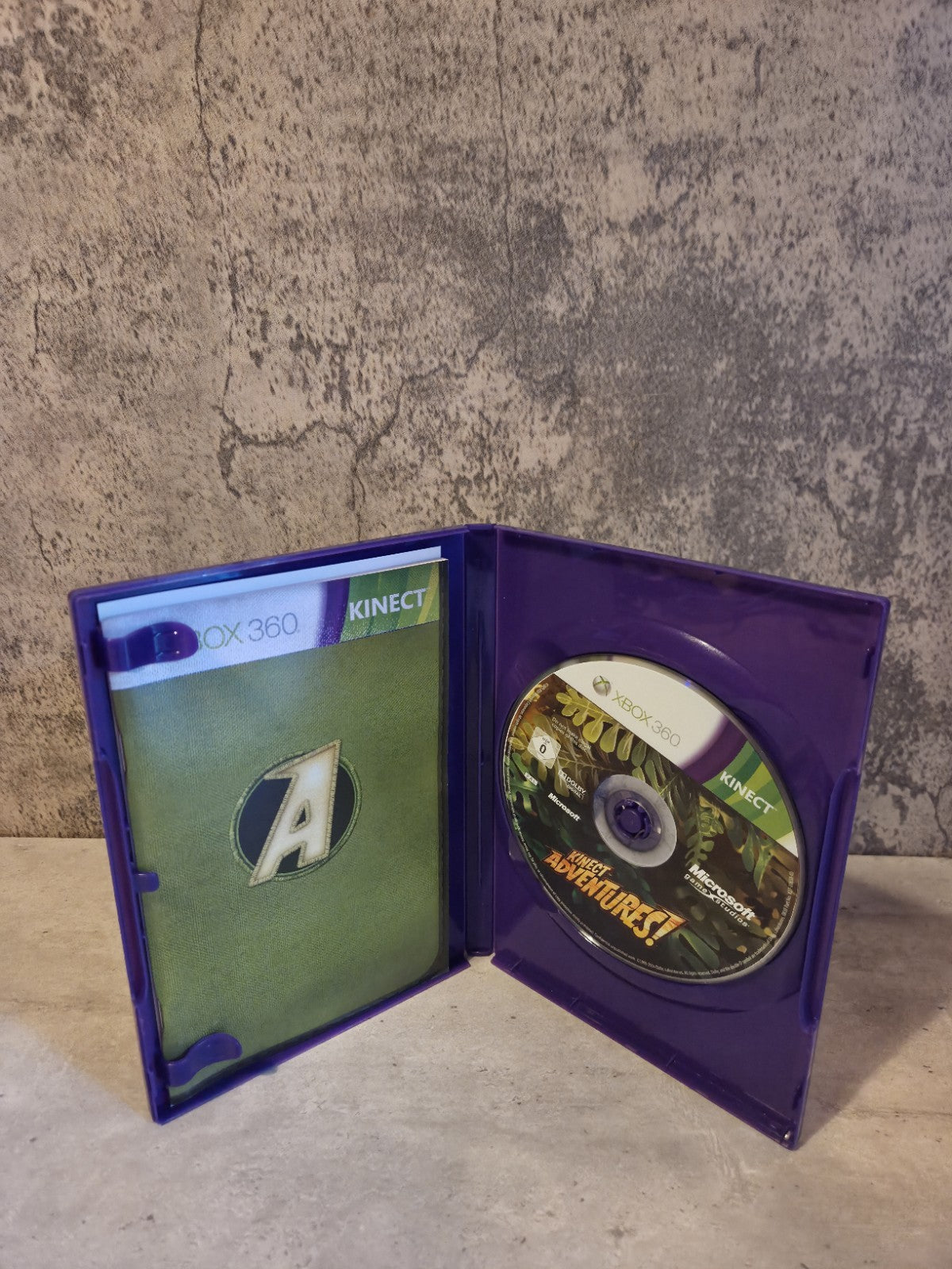 XBOX 360 Kinect OVP Schwarz Black