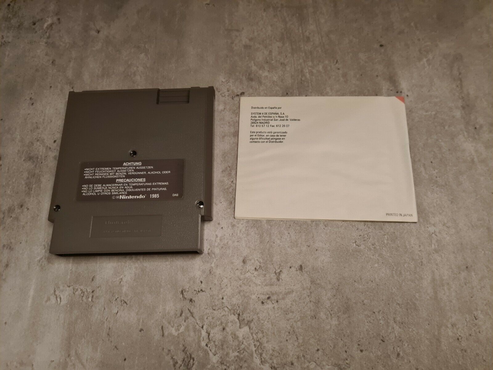 Nintendo NES Super Turrican mit OVP und Anleitung ESP - T-Retro-Games 