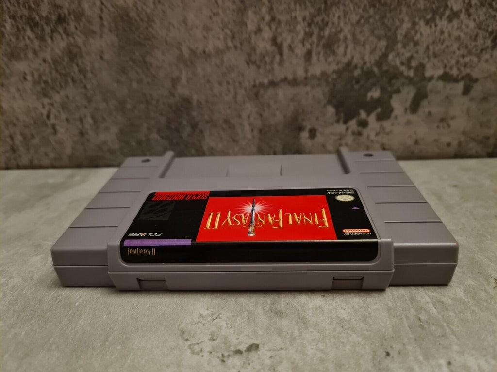 SNES Super Nintendo Final Fantasy II NTSC USA Modul - T-Retro-Games 