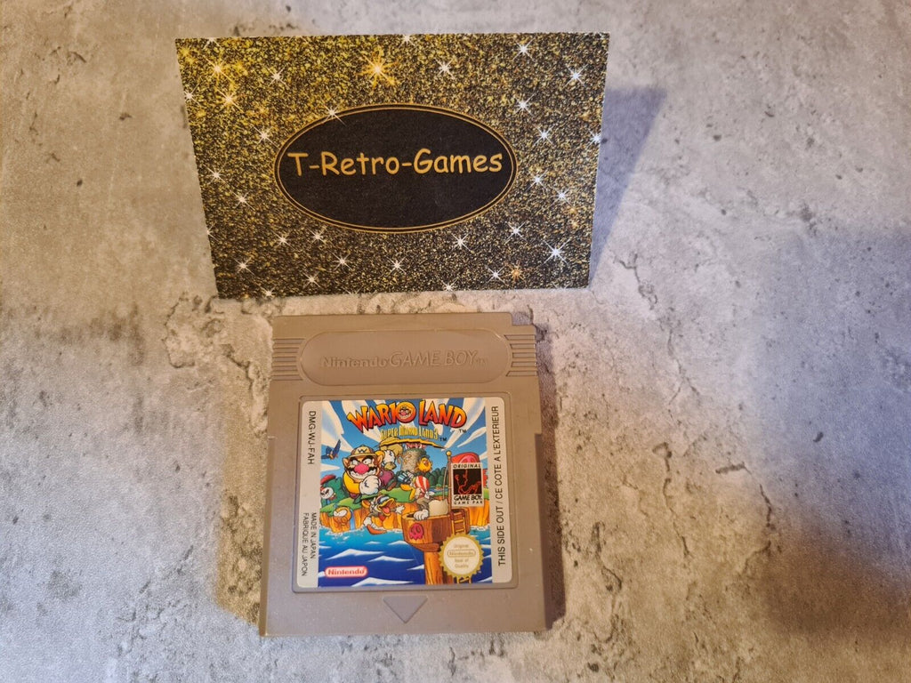 Nintendo Gameboy Classic Spiel Wario Land : Super Mario Land 3 Modul FAH - T-Retro-Games 