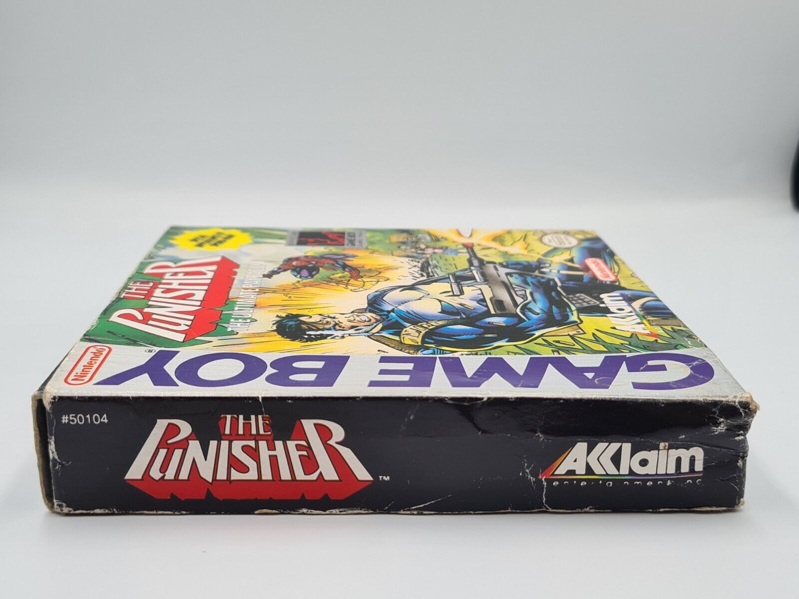 Nintendo Game Boy Classic The Punisher mit OVP und Anleitung USA - T-Retro-Games 