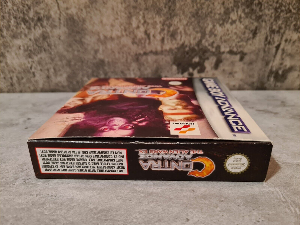 Gameboy Advance Contra Advance The Alien Wars Ex mit OVP und Anleitung EUR - T-Retro-Games 