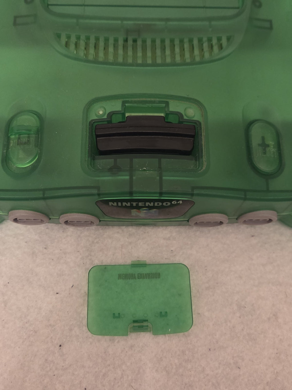 Nintendo 64 N64 Konsole Clear Green  Jungle Green  + Controller + Kabel USA