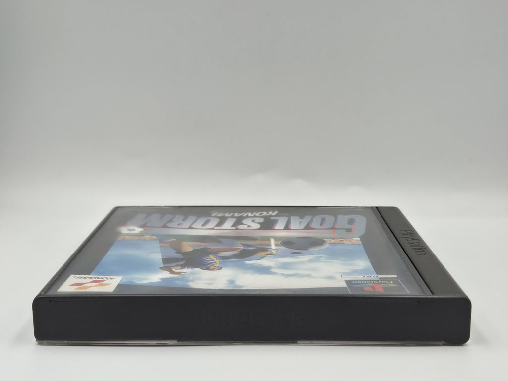 PS1 Playstation 1 Spiel Goalstorm mit OVP und Anleitung Multilingual