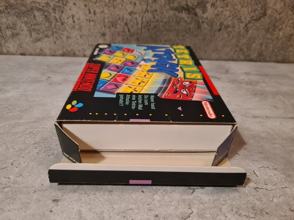 SNES Super Nintendo Tetris Attack mit OVP und Anleitung NOE - T-Retro-Games 