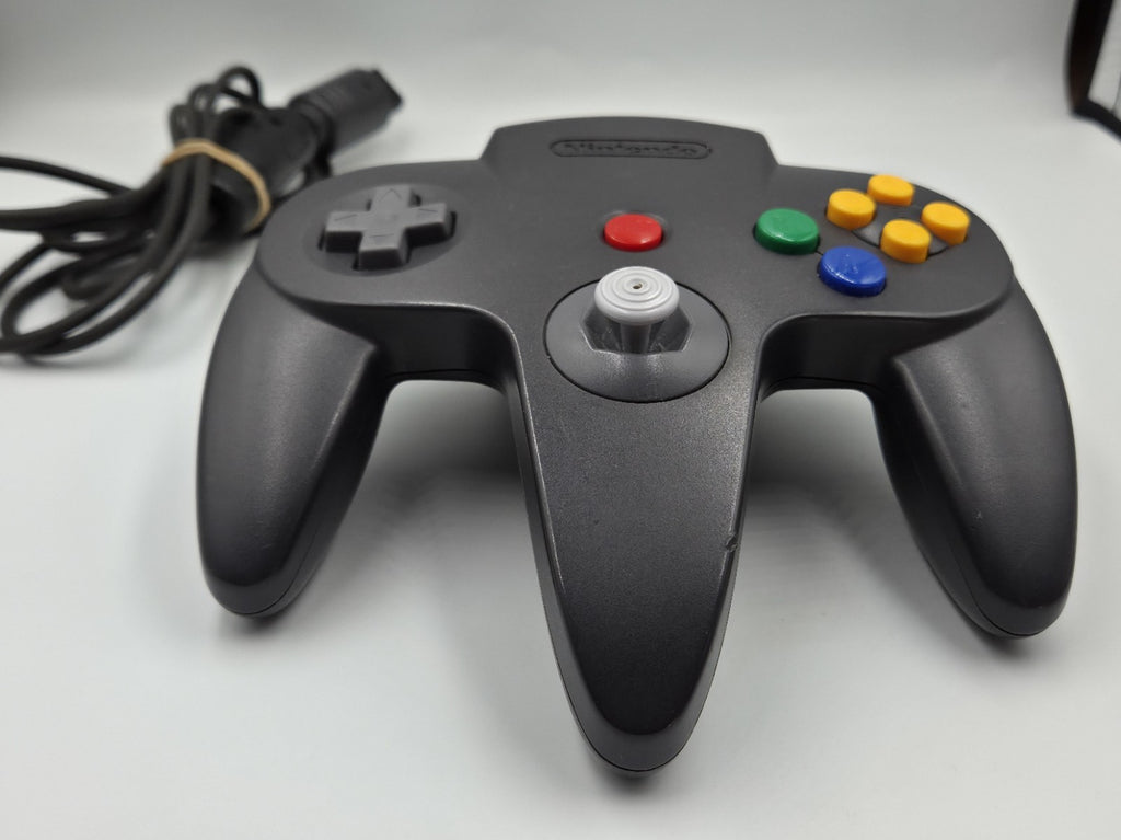 Nintendo 64 N64 Controller Schwarz Black