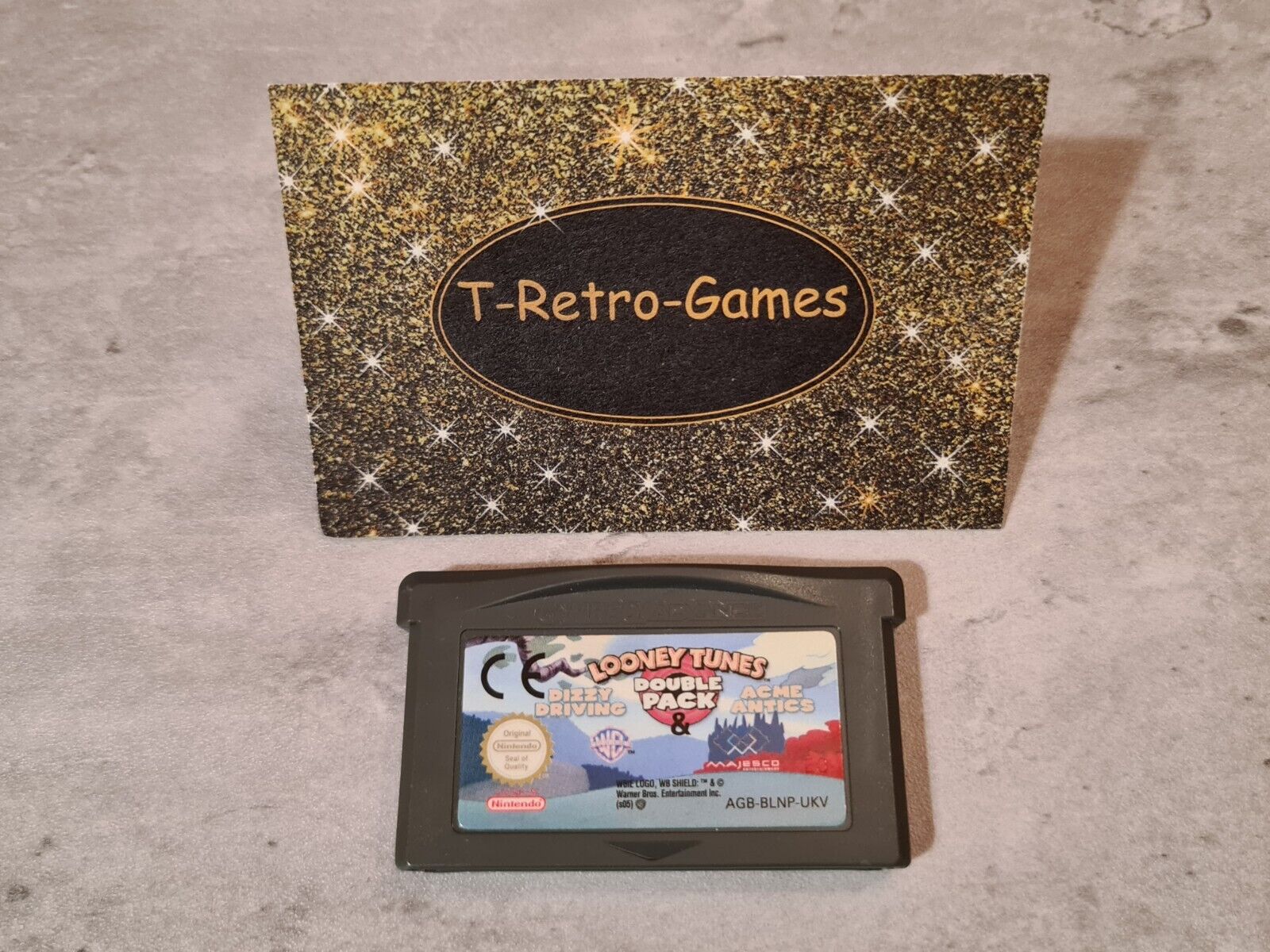 Nintendo Game Boy Advance Looney Tunes Double Pack Modul UKV - T-Retro-Games 