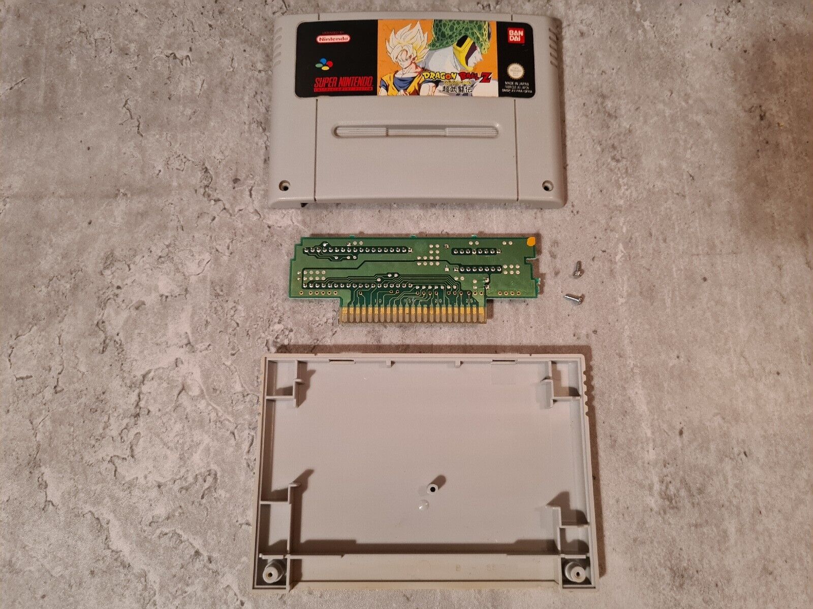 SNES Super Nintendo Dragon Ball Z Botuden mit OVP und Anleitung FRA/ESP - T-Retro-Games 