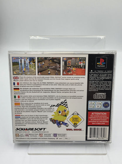 PS1 Playstation 1 Chocobo Racing mit OVP und Anleitung Multilingual 