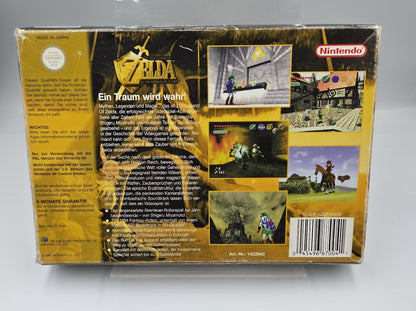 N64 Nintendo 64 The Legend of Zelda Ocarina of Time mit OVP und Anleitung NOE