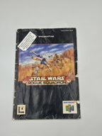 N64 Nintendo 64 Spiel Star Wars Rogue Squadron mit OVP und Anleitung NOE