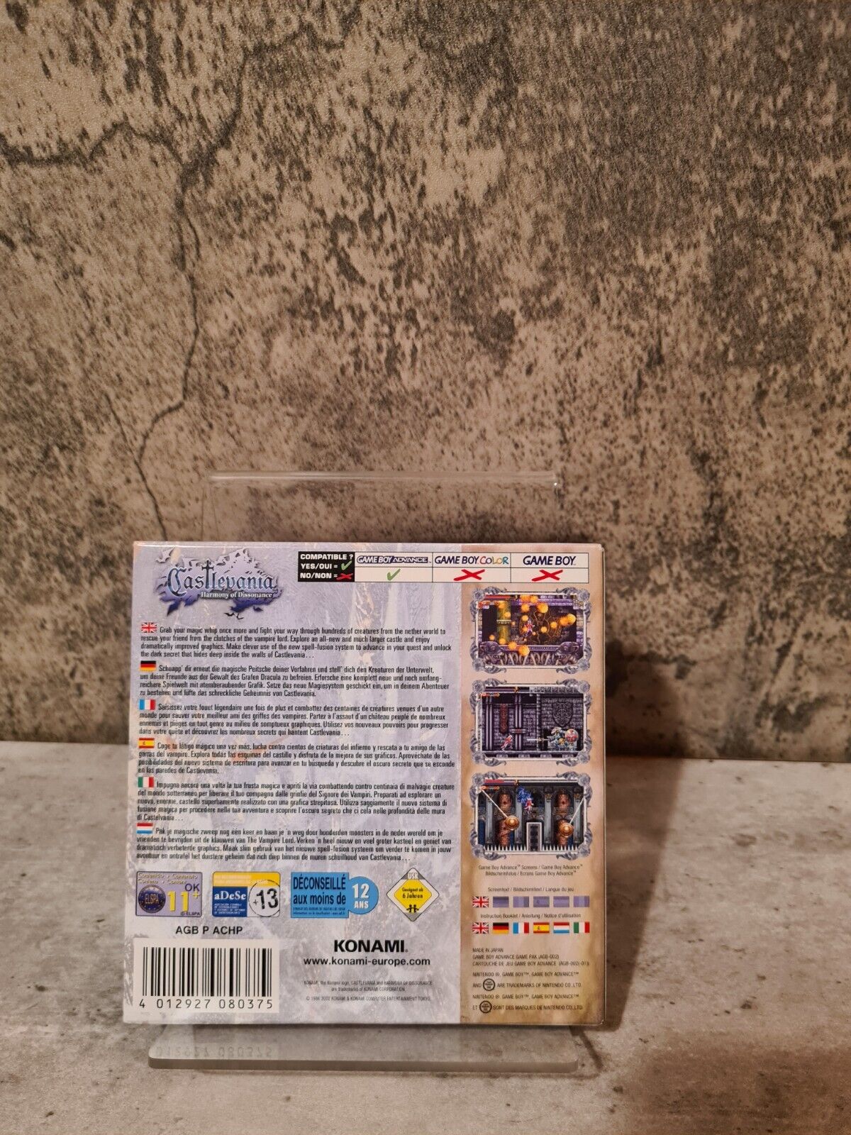 Gameboy Advance Castlevania Harmony of Dissonance+ OVP+Anleitung + Poster EUR - T-Retro-Games 