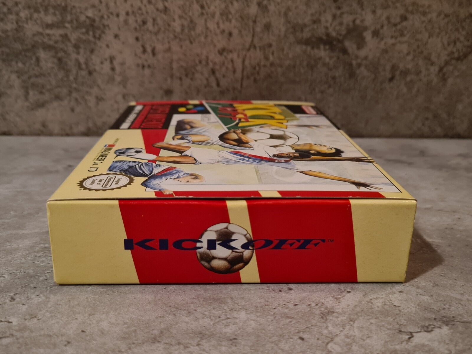 SNES Super Nintendo Kick Off mit OVP und Anleitung UKV - T-Retro-Games 