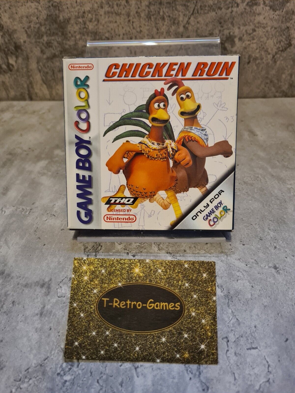 Nintendo Game Boy Color Chicken Run mit OVP und Anleitung EUR - T-Retro-Games 