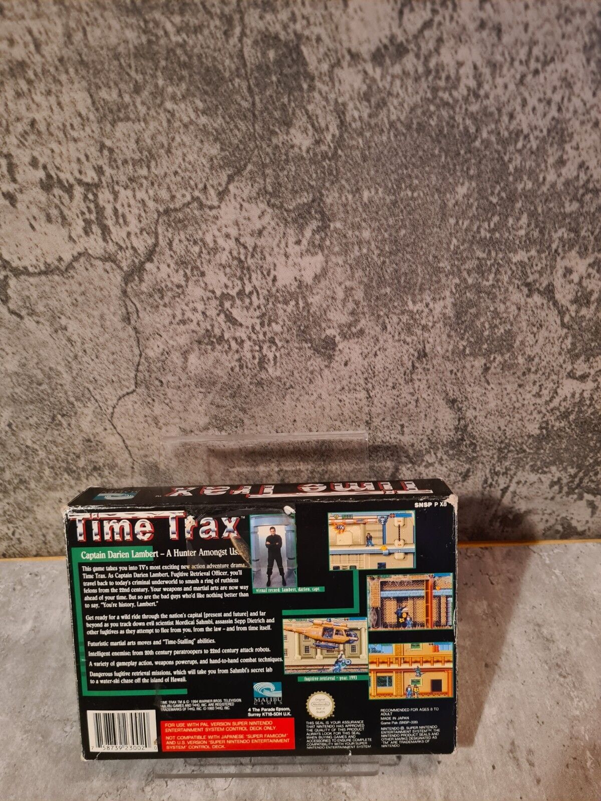 SNES Super Nintendo Time Trax mit OVP und Anleitung UKV - T-Retro-Games 