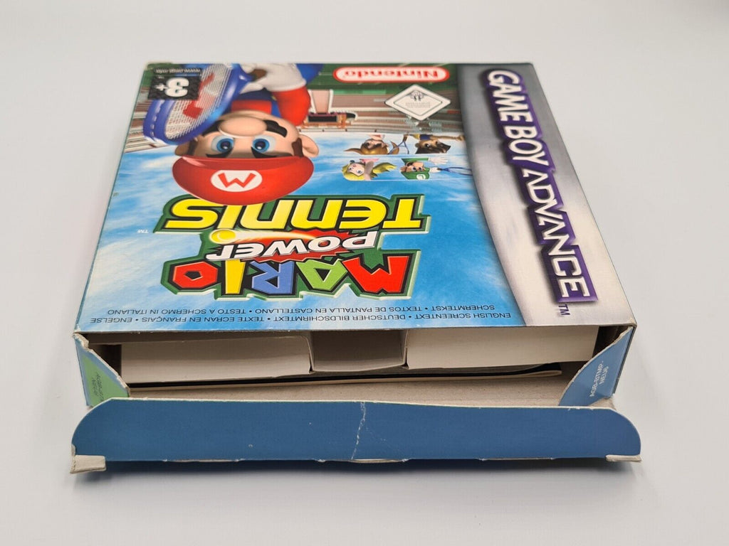 Nintendo Game Boy Advance Mario Power Tennis mit OVP und Anleitung EUR - T-Retro-Games 