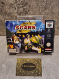 N64 Nintendo 64 S.C.A.R.S mit OVP und Anleitung EUR - T-Retro-Games 