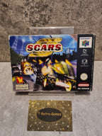 N64 Nintendo 64 S.C.A.R.S mit OVP und Anleitung EUR - T-Retro-Games 