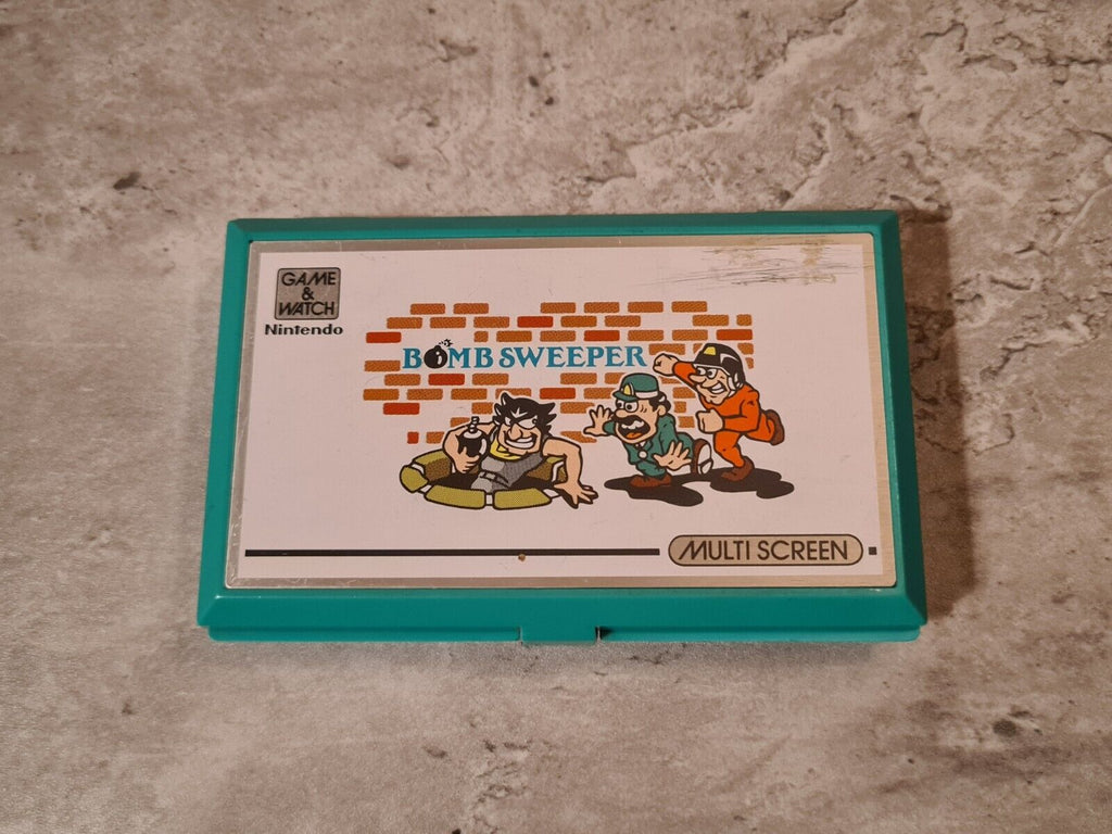 Nintendo Game & Watch Bomb Sweeper Konsole Console 1987 Multi Screen - T-Retro-Games 