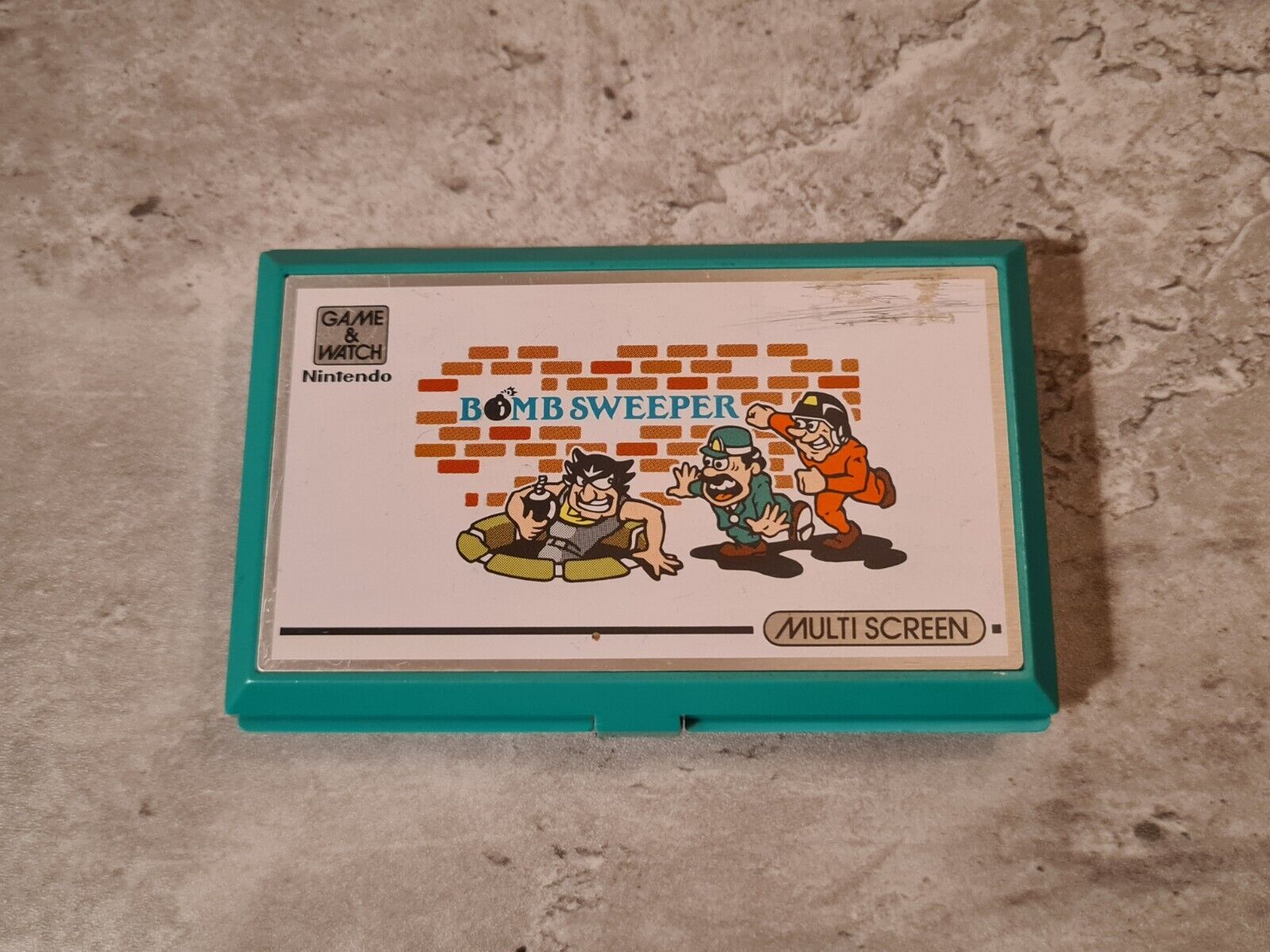 Nintendo Game & Watch Bomb Sweeper Konsole Console 1987 Multi Screen - T-Retro-Games 