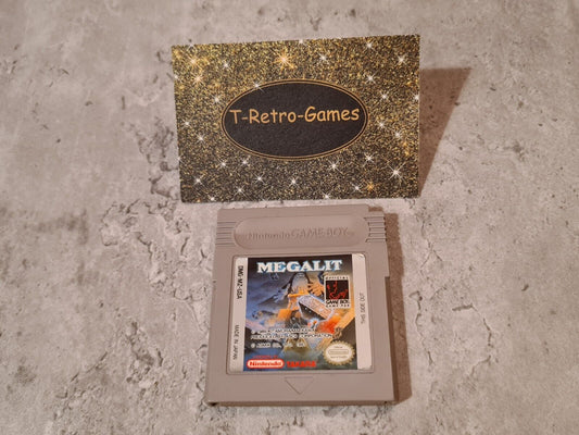 Nintendo Game Boy Classic Spiel Megalit Modul USA - T-Retro-Games 