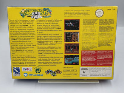 SNES Super Nintendo Battletoads Double Dragon mit OVP und Anleitung UKV
