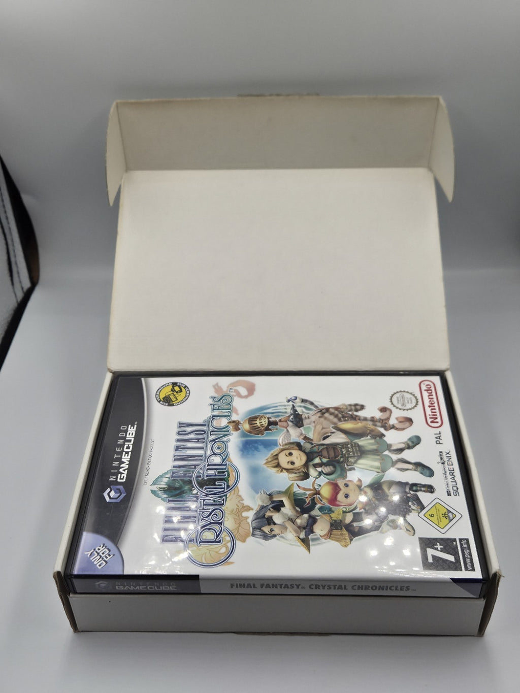 GameCube Final Fantasy Crystal Chronicles GBA Link Kabel Bundle OVP