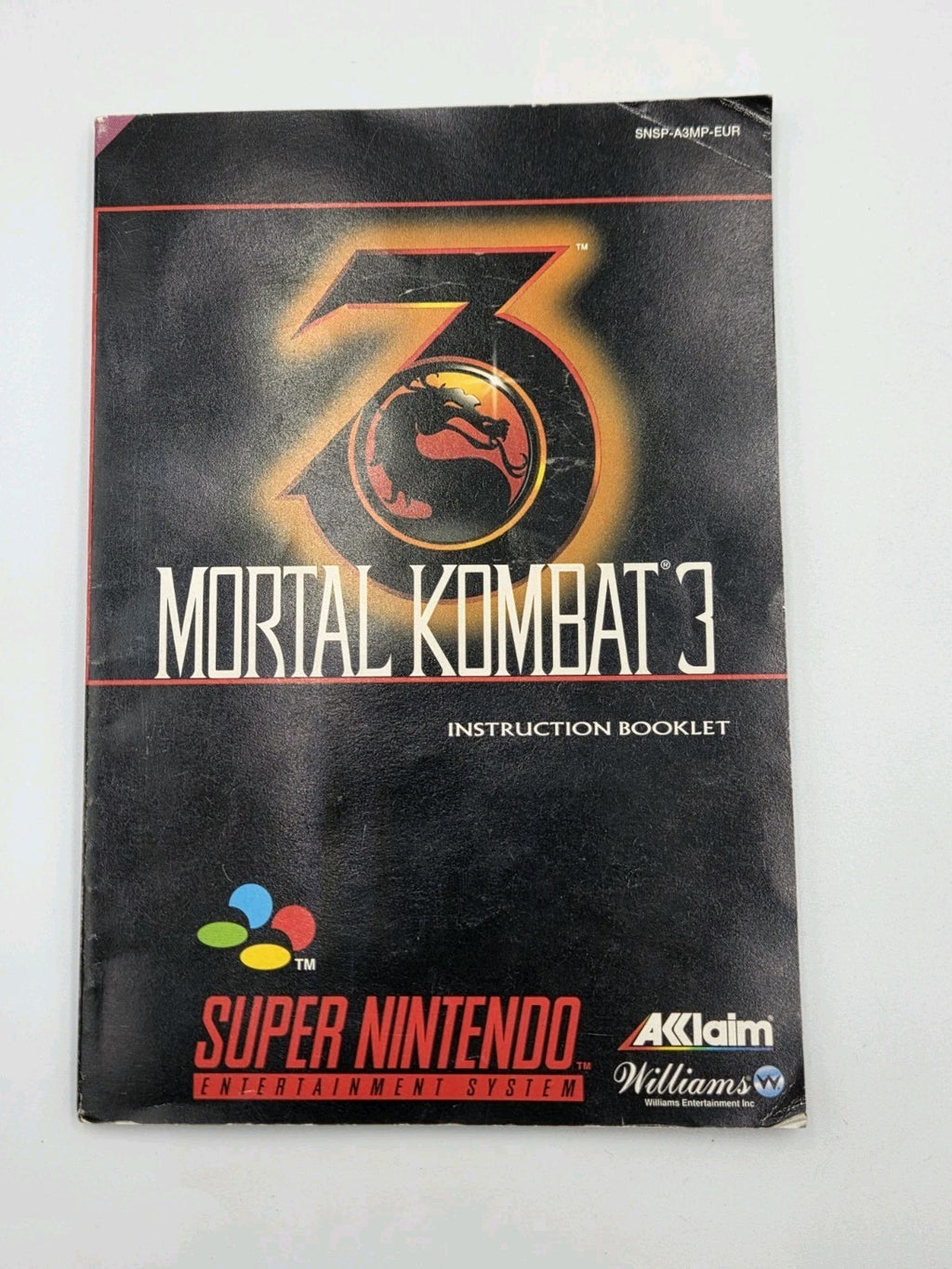 SNES Super Nintendo Mortal Kombat III 3 mit OVP und Anleitung EUR