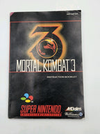 SNES Super Nintendo Mortal Kombat III 3 mit OVP und Anleitung EUR