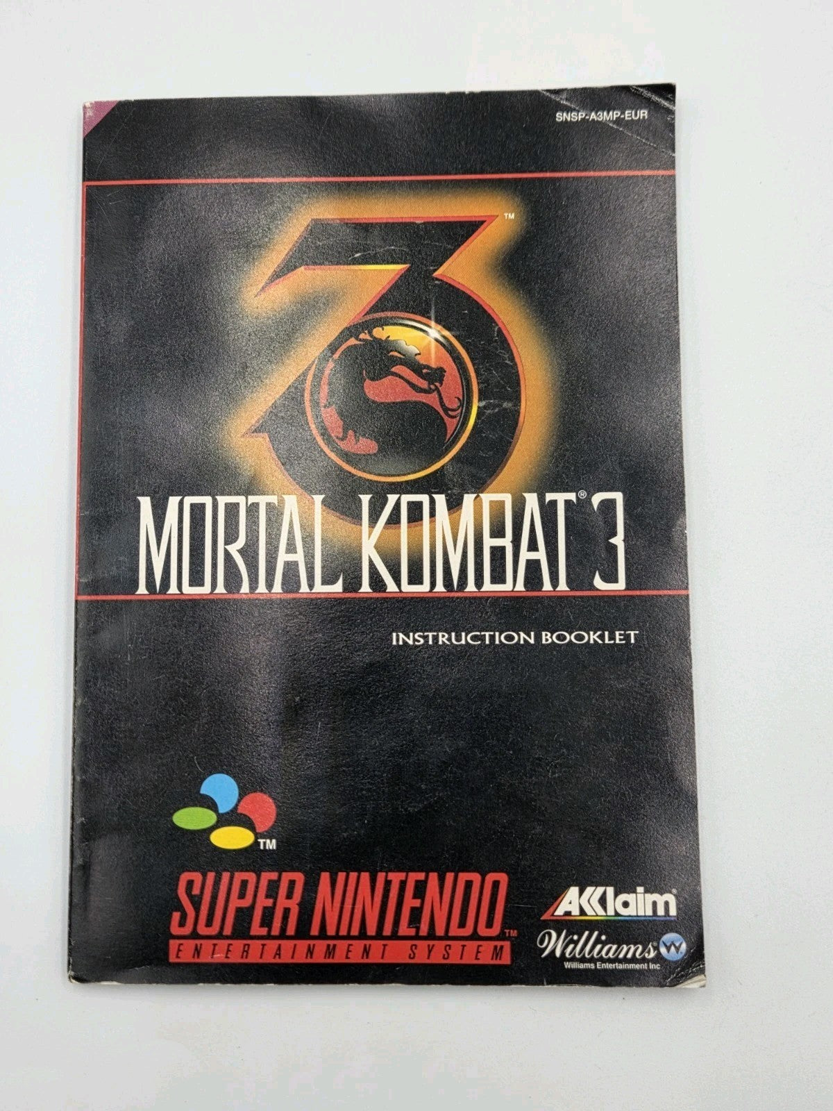 SNES Super Nintendo Mortal Kombat III 3 mit OVP und Anleitung EUR