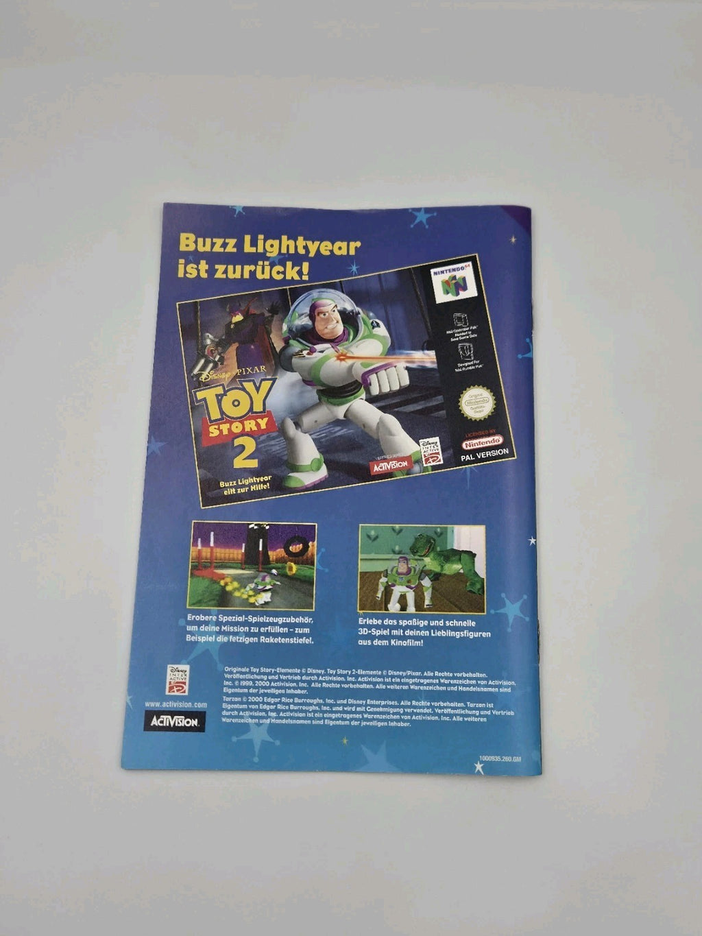 N64 Nintendo 64 Spiel Disney's Tarzan mit OVP und Anleitung NOE