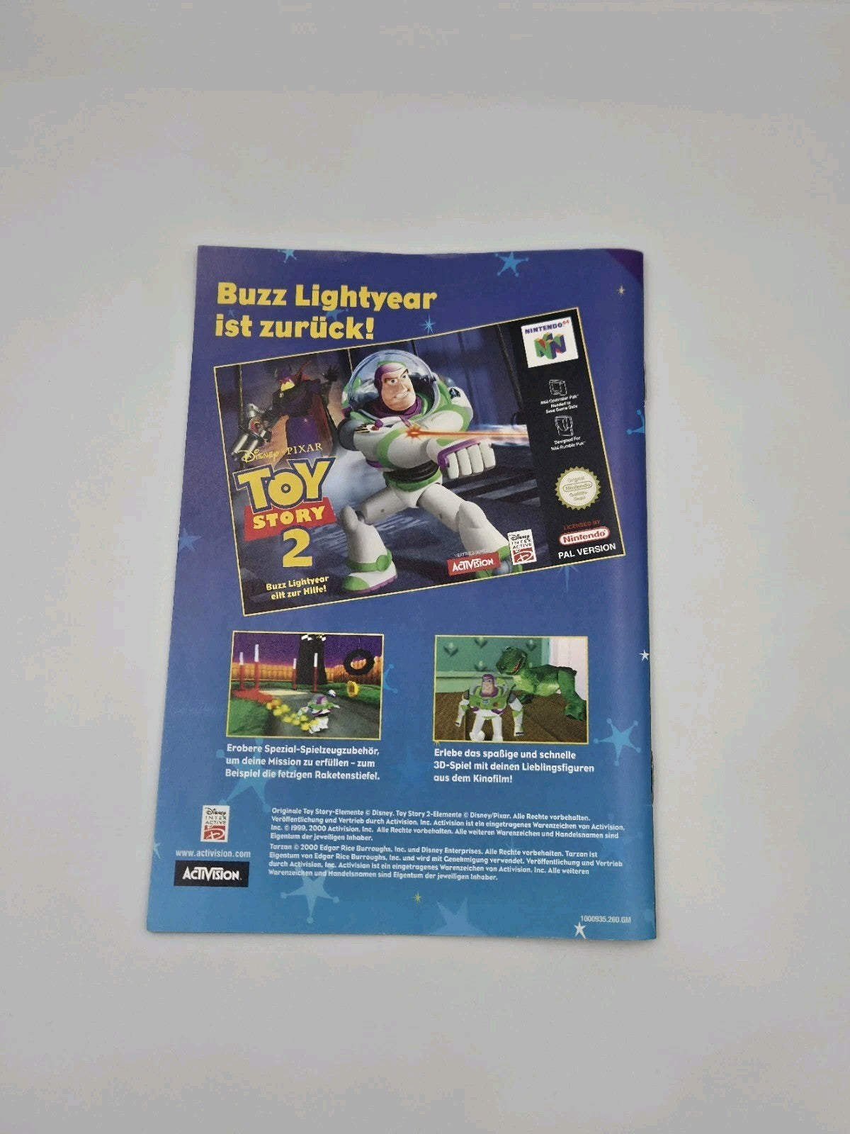 N64 Nintendo 64 Spiel Disney's Tarzan mit OVP und Anleitung NOE