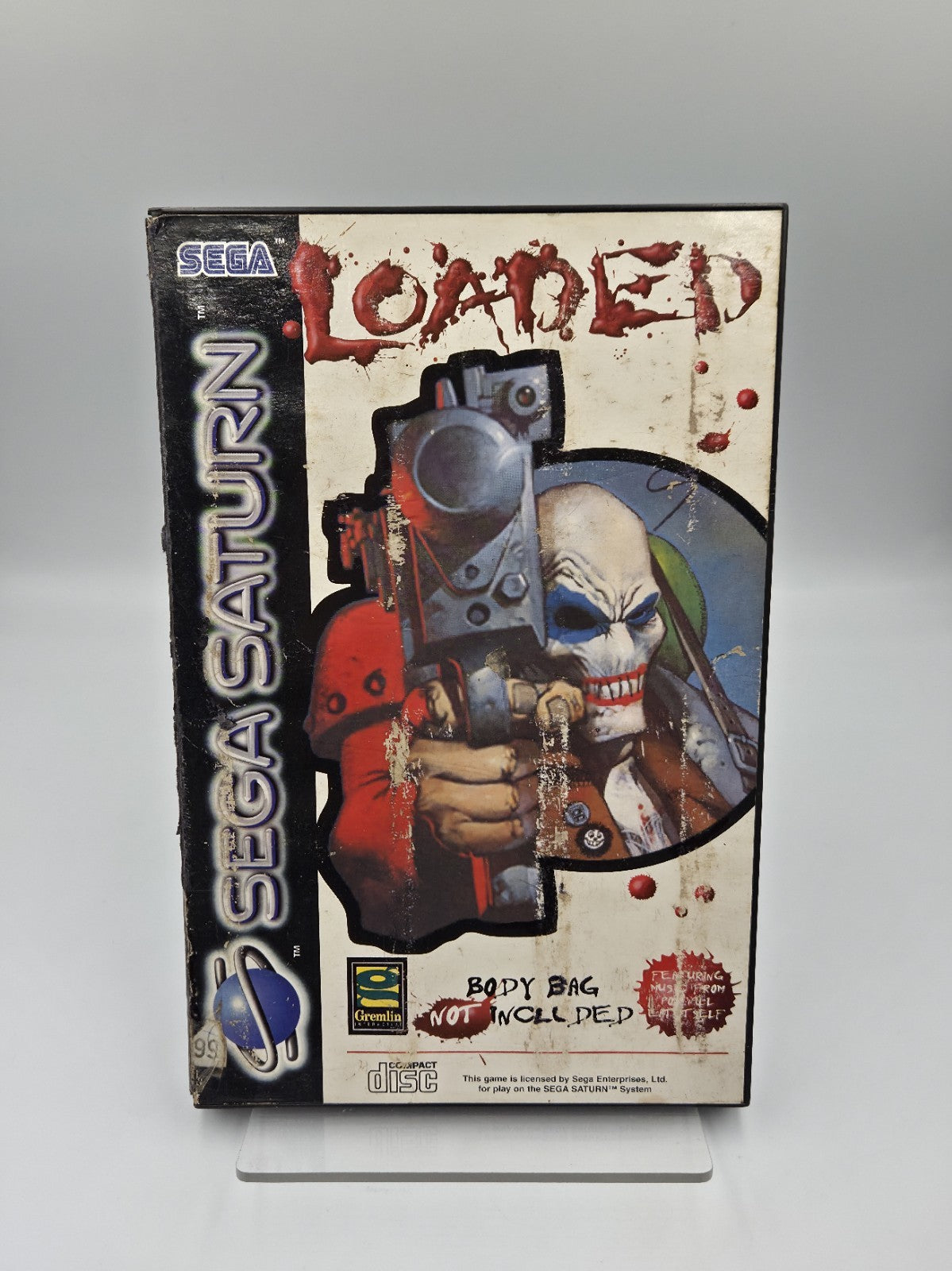 Sega Saturn Spiel Loaded mit OVP und Anleitung  Multilingual