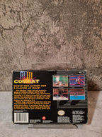 SNES Super Nintendo Street Combat mit OVP und Anleitung NTSC USA - T-Retro-Games 